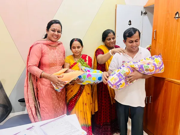 Parenthood joy in Chennai
