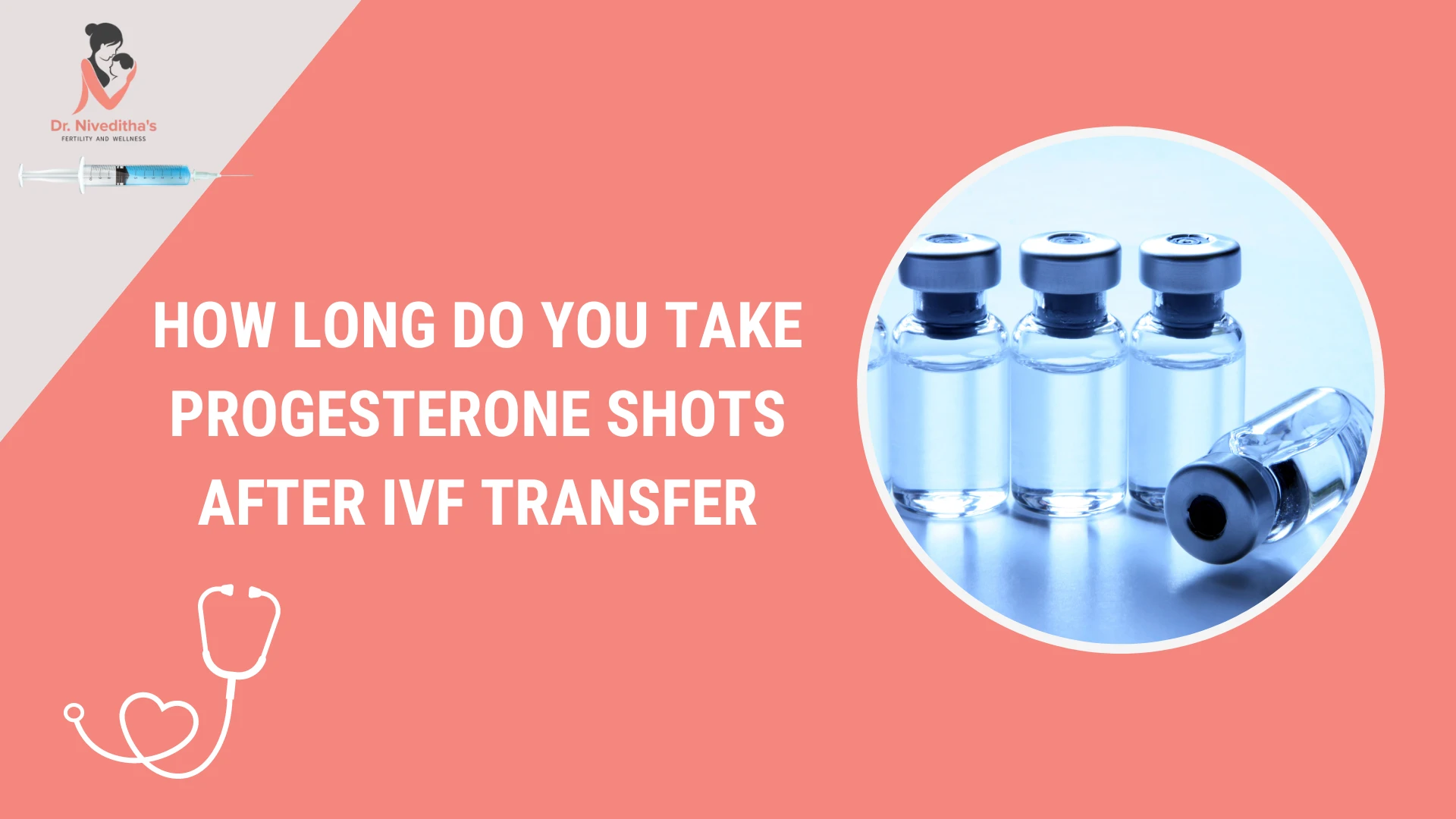 how long do you take progesterone shots after ivf transfer
